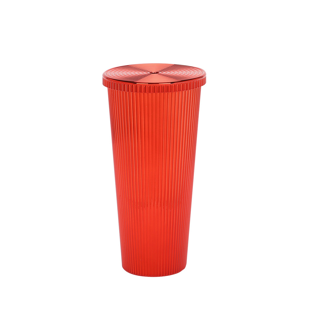 Vertical striped cup